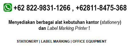 CONTACT ME, Menyediakan berbagai alat kebutuhan kantor (stationery) dan Label Marking Printer.
